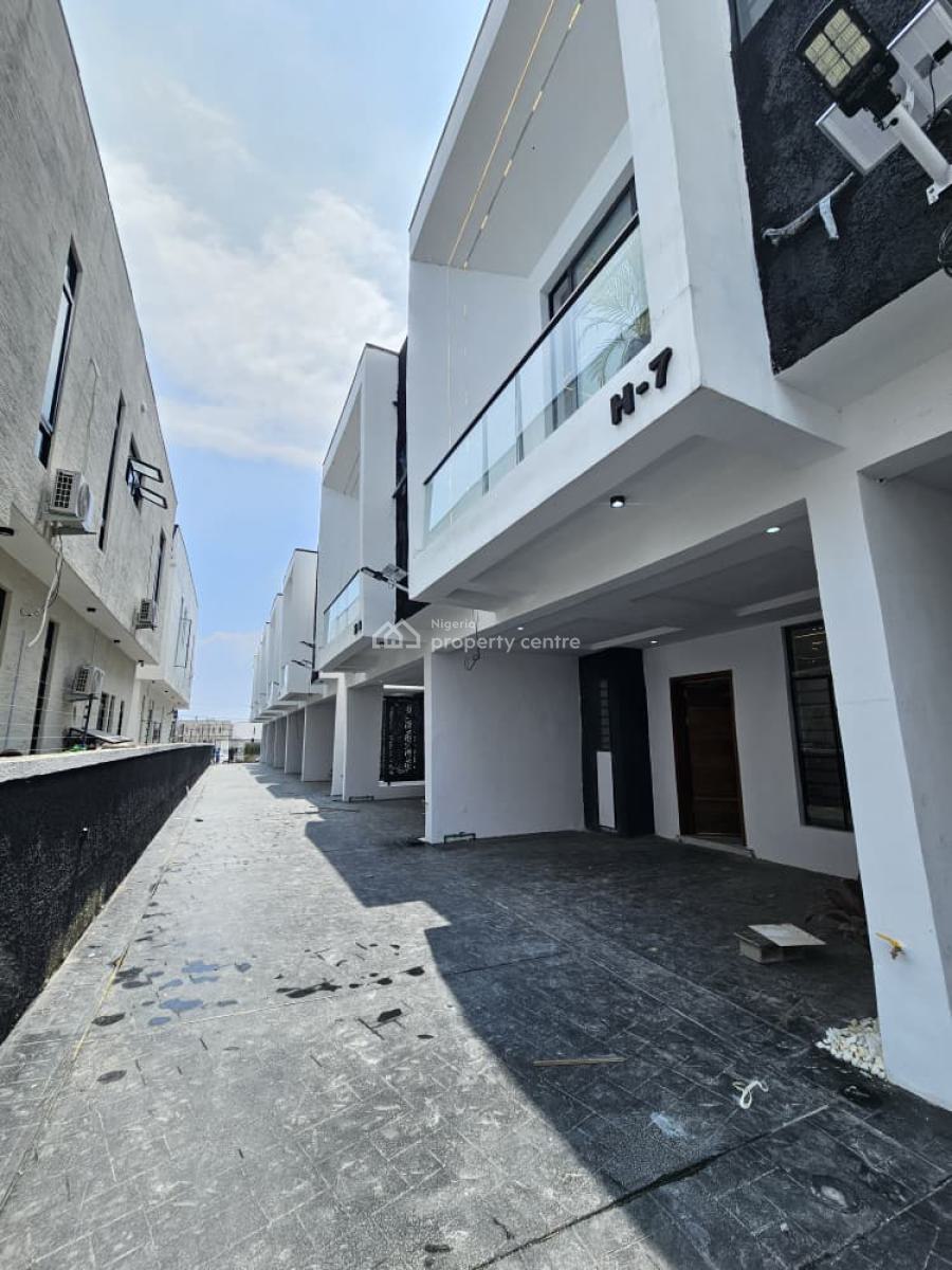 New 4 Bedrooms All Ensuite Duplex with 24 Hours Electricity with Security, Ikota, Lekki, Lagos, Semi-detached Duplex for Sale