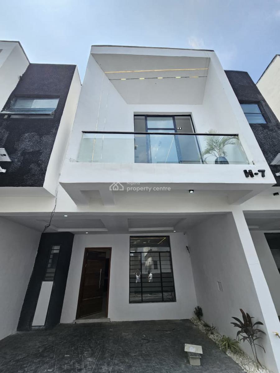 New 4 Bedrooms All Ensuite Duplex with 24 Hours Electricity with Security, Ikota, Lekki, Lagos, Semi-detached Duplex for Sale