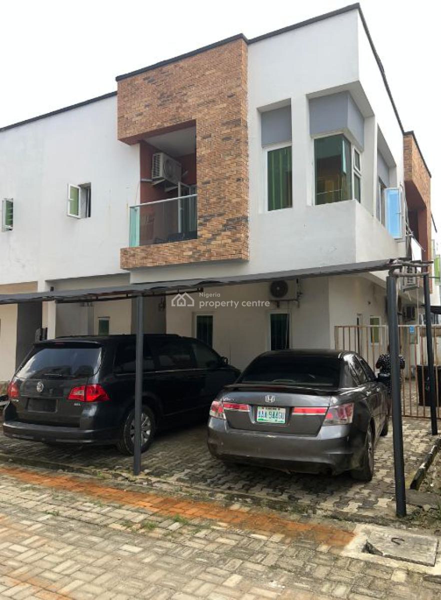 Corner Piece 4 Bedroom Semi Detached House with Bq, By Nike Art Gallery, Opposite Freedom Way, Lekki Phase 1, Ikate, Lekki, Lagos, Semi-detached Duplex for Sale