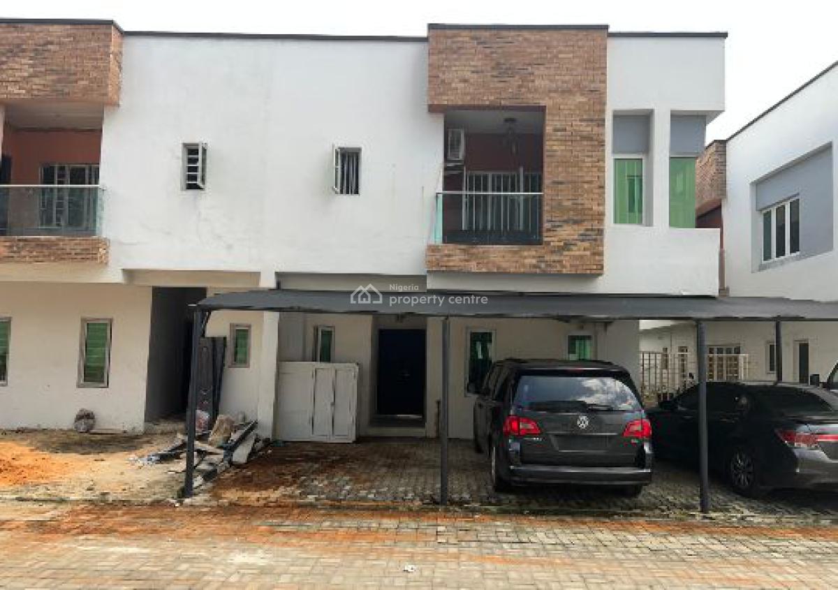 Corner Piece 4 Bedroom Semi Detached House with Bq, By Nike Art Gallery, Opposite Freedom Way, Lekki Phase 1, Ikate, Lekki, Lagos, Semi-detached Duplex for Sale