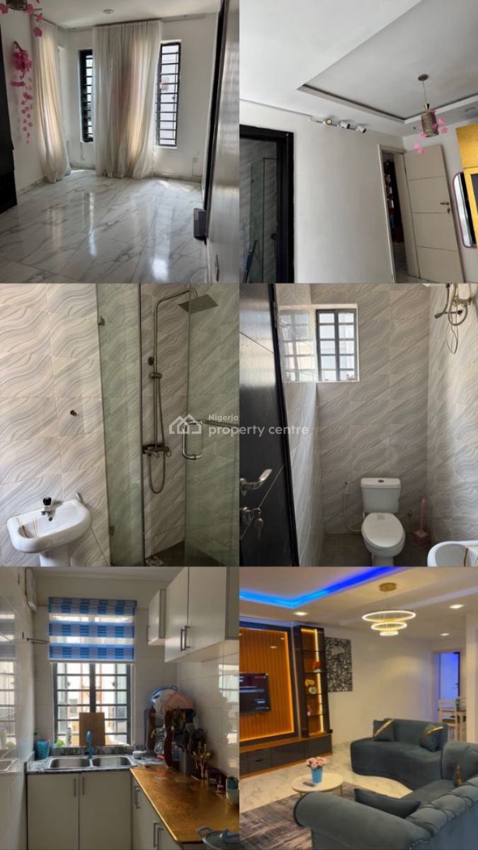 Furnished 2 Rooms Shared Apartment,only Come with Your Bed and Ac, Ologolo, Lekki, Lagos, Flat / Apartment for Rent