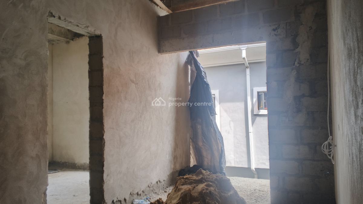 Distress Carcass Luxury 4 Bedrooms Semi-detached Duplex, Beechwood Estate, Imalete Alafia, Ibeju Lekki, Lagos, Semi-detached Duplex for Sale