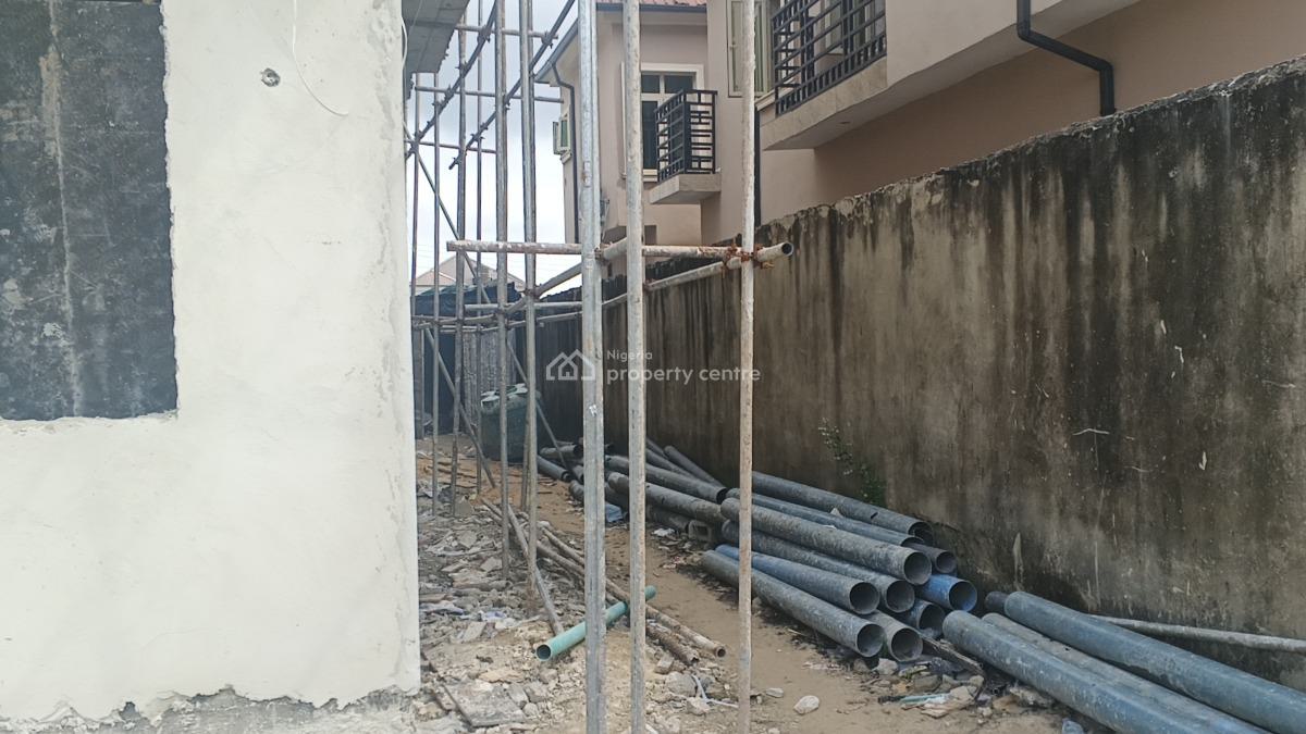 Distress Carcass Luxury 4 Bedrooms Semi-detached Duplex, Beechwood Estate, Imalete Alafia, Ibeju Lekki, Lagos, Semi-detached Duplex for Sale