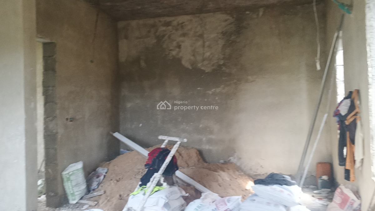 Distress Carcass Luxury 4 Bedrooms Semi-detached Duplex, Beechwood Estate, Imalete Alafia, Ibeju Lekki, Lagos, Semi-detached Duplex for Sale