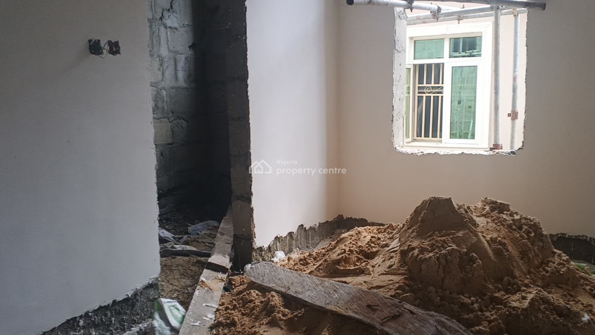 Distress Carcass Luxury 4 Bedrooms Semi-detached Duplex, Beechwood Estate, Imalete Alafia, Ibeju Lekki, Lagos, Semi-detached Duplex for Sale
