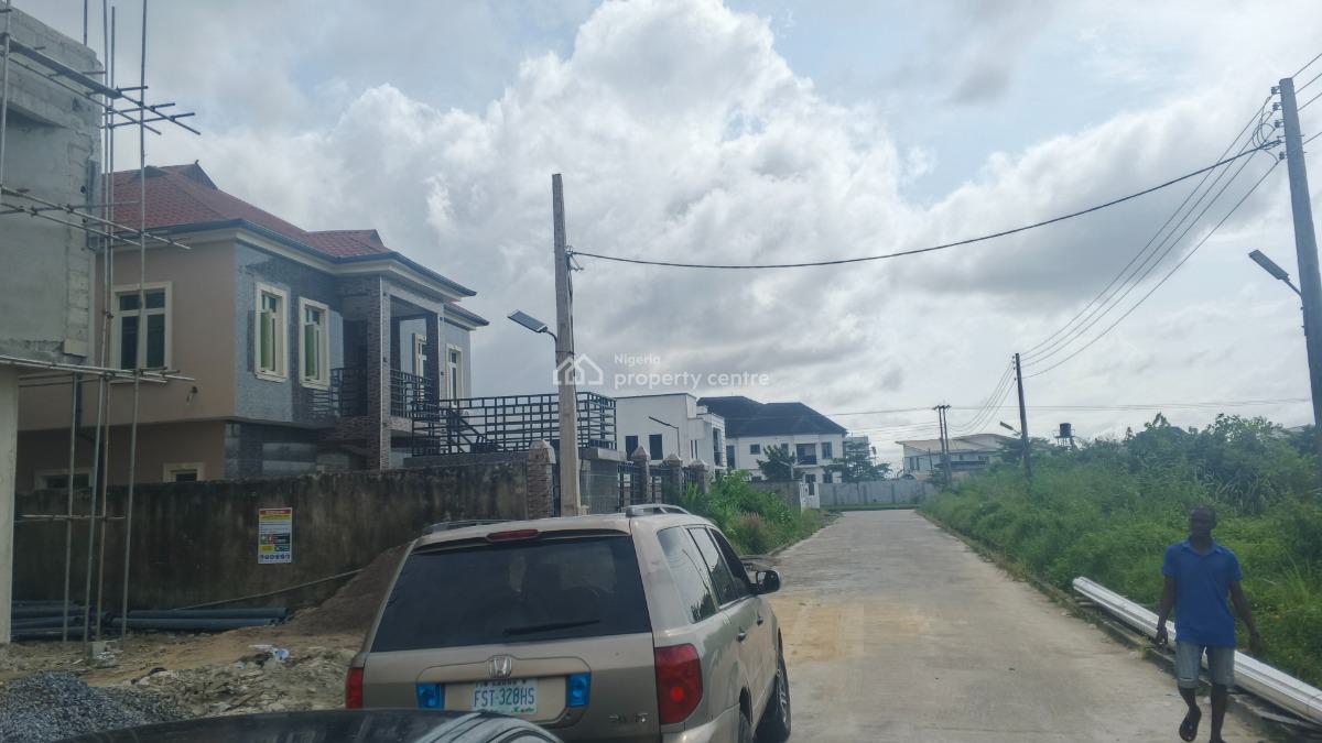 Distress Carcass Luxury 4 Bedrooms Semi-detached Duplex, Beechwood Estate, Imalete Alafia, Ibeju Lekki, Lagos, Semi-detached Duplex for Sale