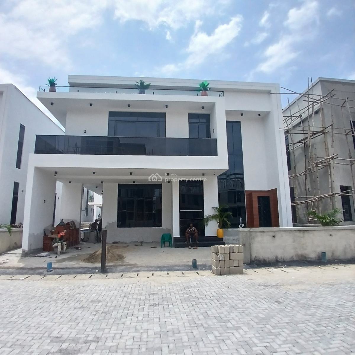 Gigantic 5 Bedrooms with Swimming Pool, Cinema, Bq, Lekki Conservation, Chevron Toll Gate, Lekki, Lagos, Detached Duplex for Sale