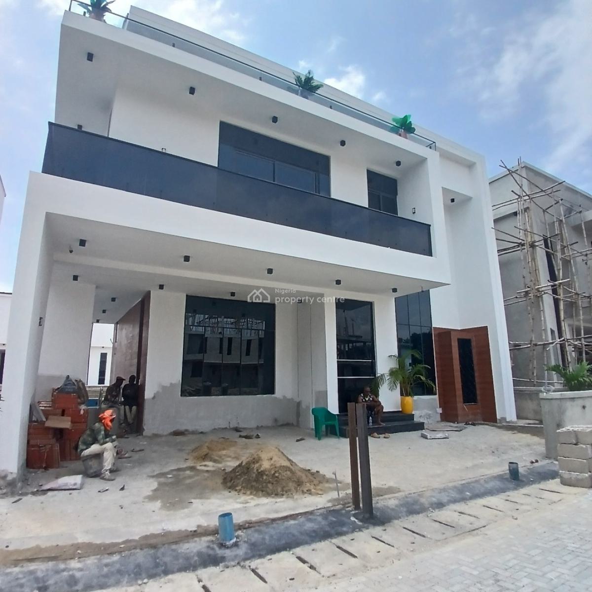 Gigantic 5 Bedrooms with Swimming Pool, Cinema, Bq, Lekki Conservation, Chevron Toll Gate, Lekki, Lagos, Detached Duplex for Sale
