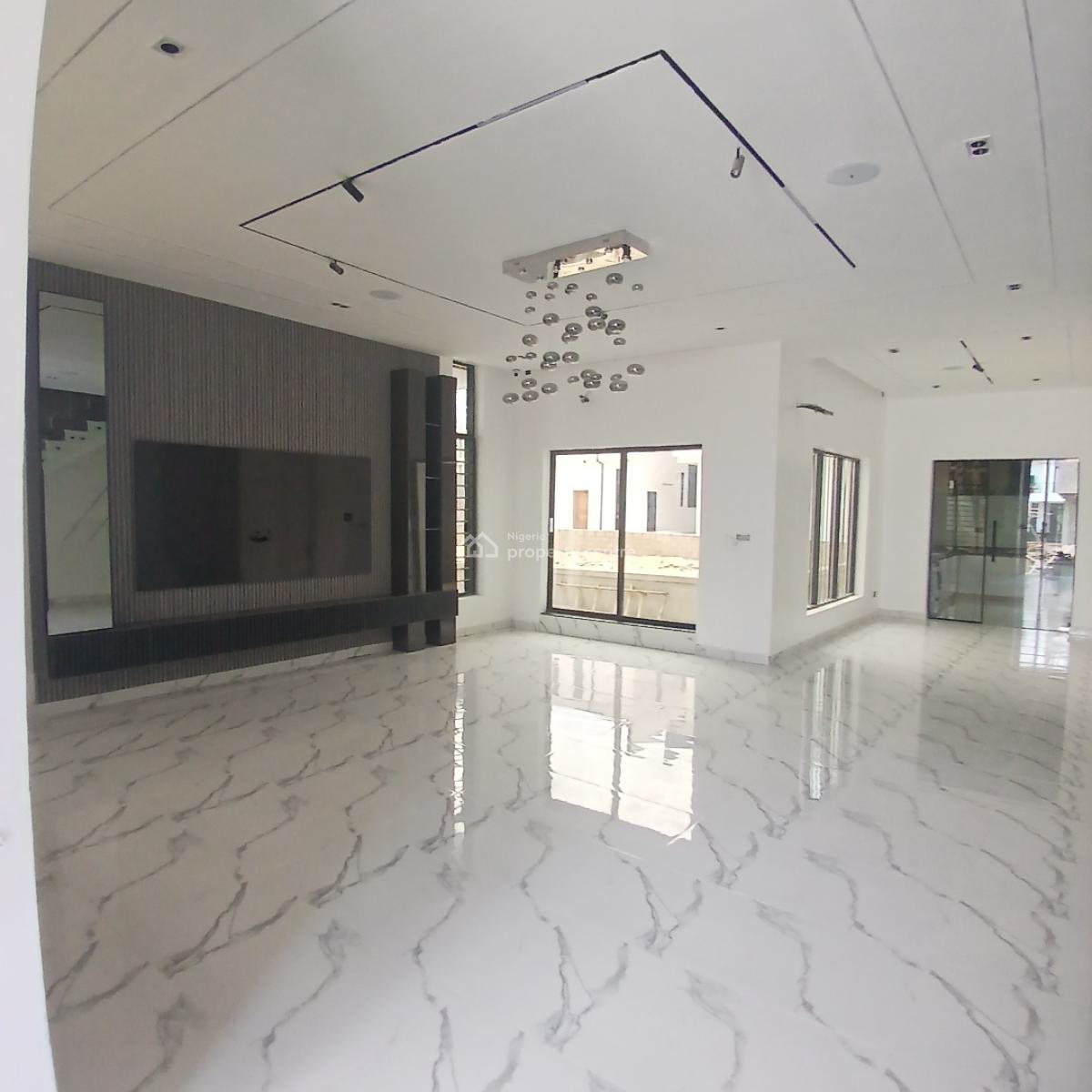 Gigantic 5 Bedrooms with Swimming Pool, Cinema, Bq, Lekki Conservation, Chevron Toll Gate, Lekki, Lagos, Detached Duplex for Sale