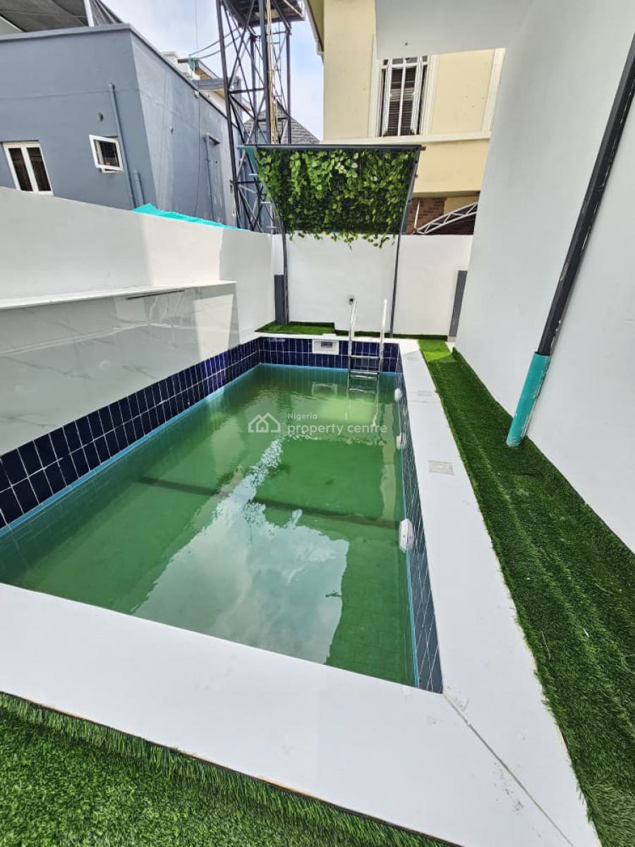 5 Bedrooms All Ensuite Duplex with Cinema, Gym and Swimming Pool., Chevron, Lekki, Lagos, Detached Duplex for Sale