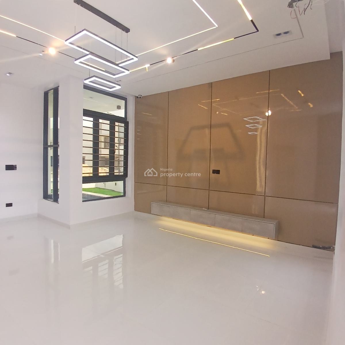 Magnificent 5 Bedrooms Detached Duplex with Swimming Pool, After Lekki Conservation Center, Chevron Toll Gate, Lekki, Lagos, Detached Duplex for Sale