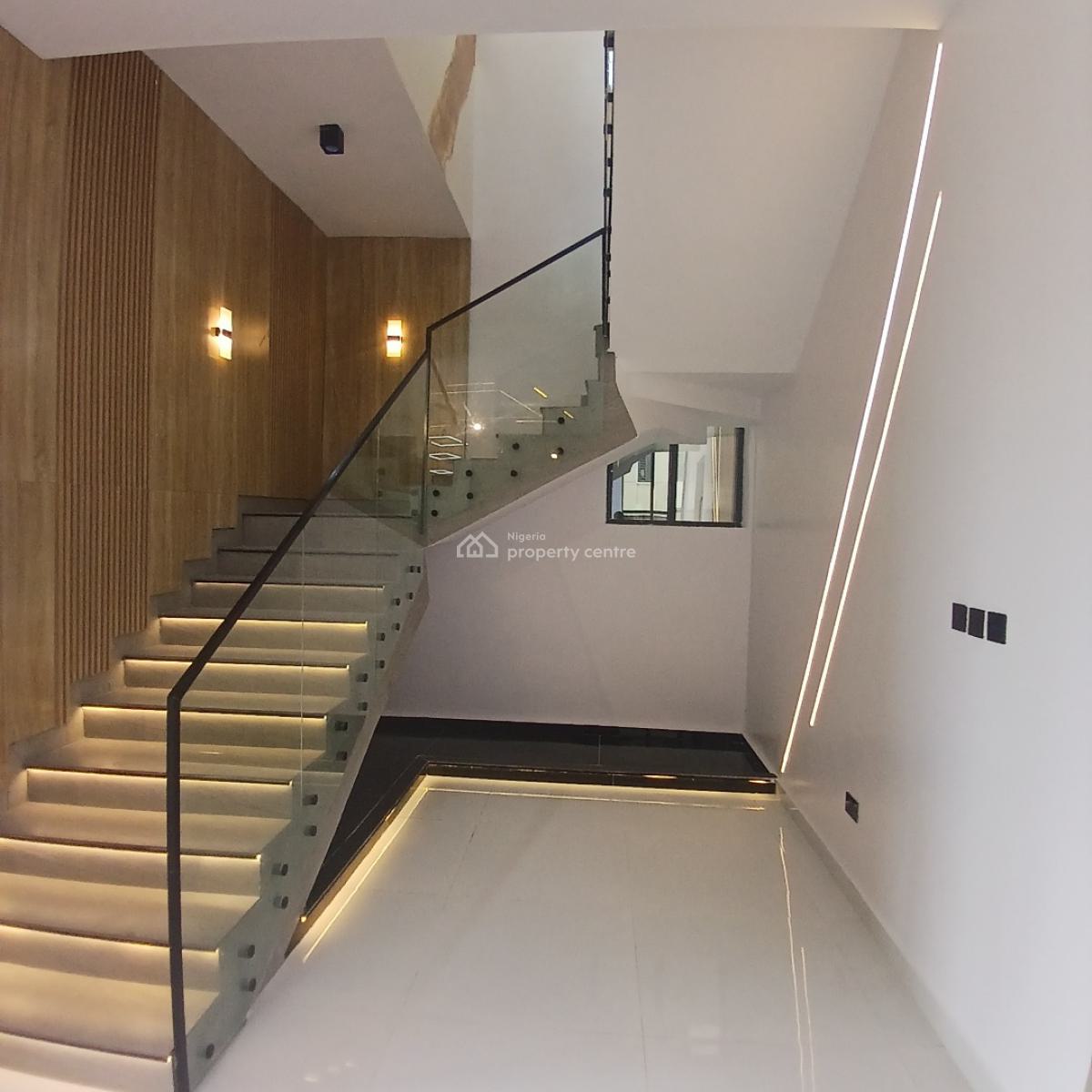 Magnificent 5 Bedrooms Detached Duplex with Swimming Pool, After Lekki Conservation Center, Chevron Toll Gate, Lekki, Lagos, Detached Duplex for Sale