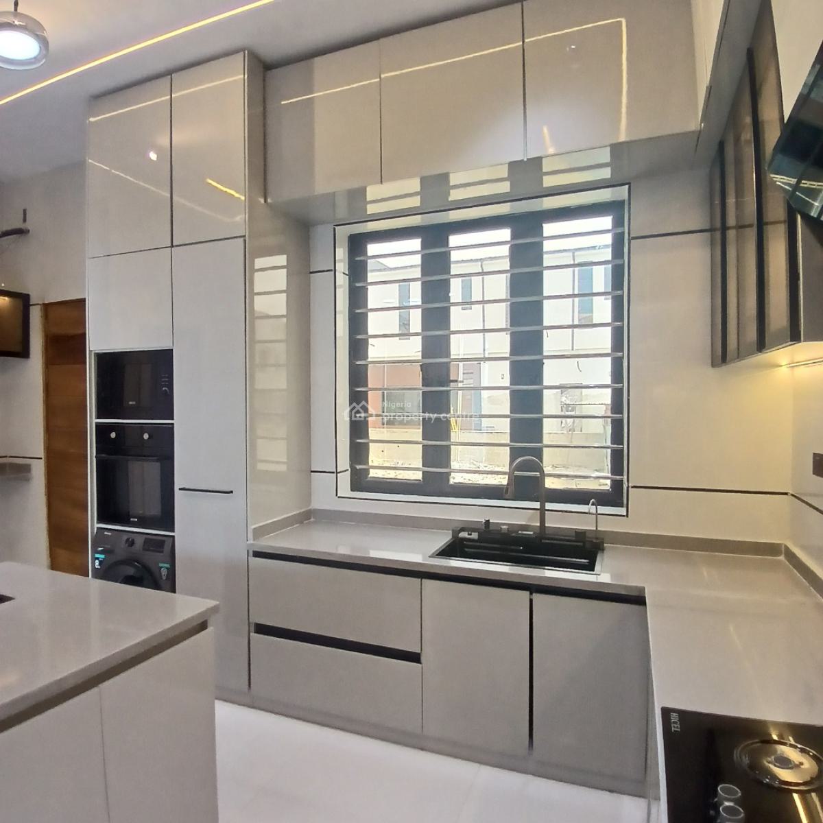 Magnificent 5 Bedrooms Detached Duplex with Swimming Pool, After Lekki Conservation Center, Chevron Toll Gate, Lekki, Lagos, Detached Duplex for Sale