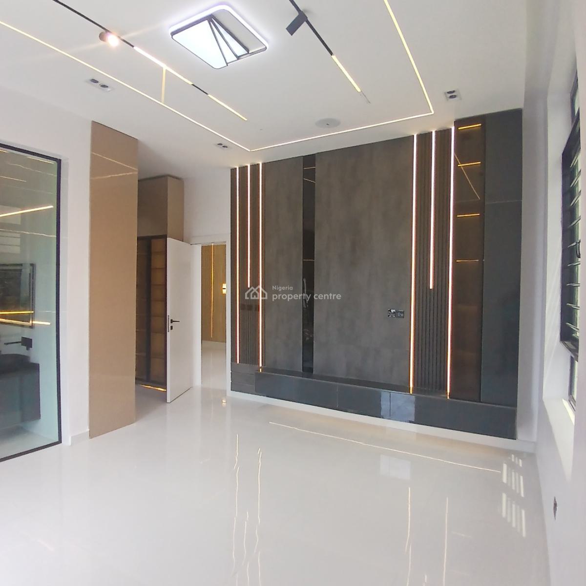 Magnificent 5 Bedrooms Detached Duplex with Swimming Pool, After Lekki Conservation Center, Chevron Toll Gate, Lekki, Lagos, Detached Duplex for Sale