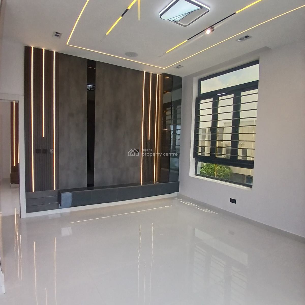 Magnificent 5 Bedrooms Detached Duplex with Swimming Pool, After Lekki Conservation Center, Chevron Toll Gate, Lekki, Lagos, Detached Duplex for Sale