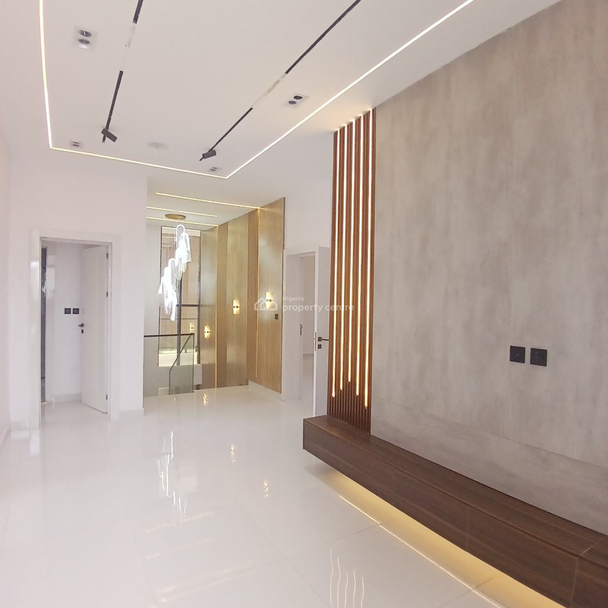 Magnificent 5 Bedrooms Detached Duplex with Swimming Pool, After Lekki Conservation Center, Chevron Toll Gate, Lekki, Lagos, Detached Duplex for Sale