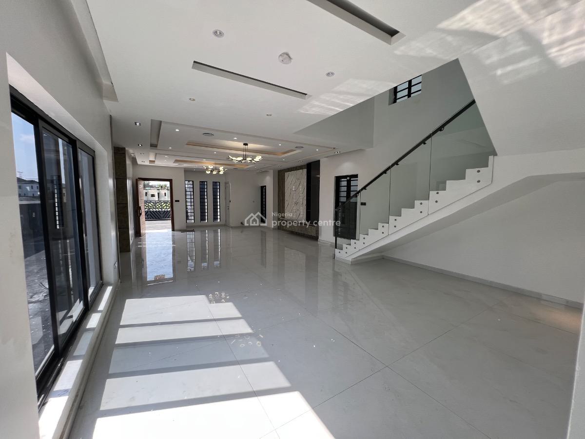 Tastefully Finished 6 Bedrooms Detached House with Cinema & Pool, Royal Garden, Ajah, Lagos, Detached Duplex for Sale