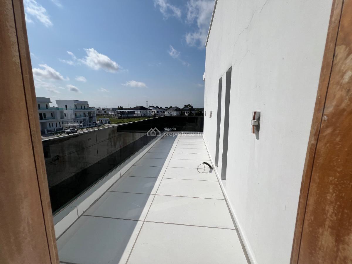 Tastefully Finished 6 Bedrooms Detached House with Cinema & Pool, Royal Garden, Ajah, Lagos, Detached Duplex for Sale