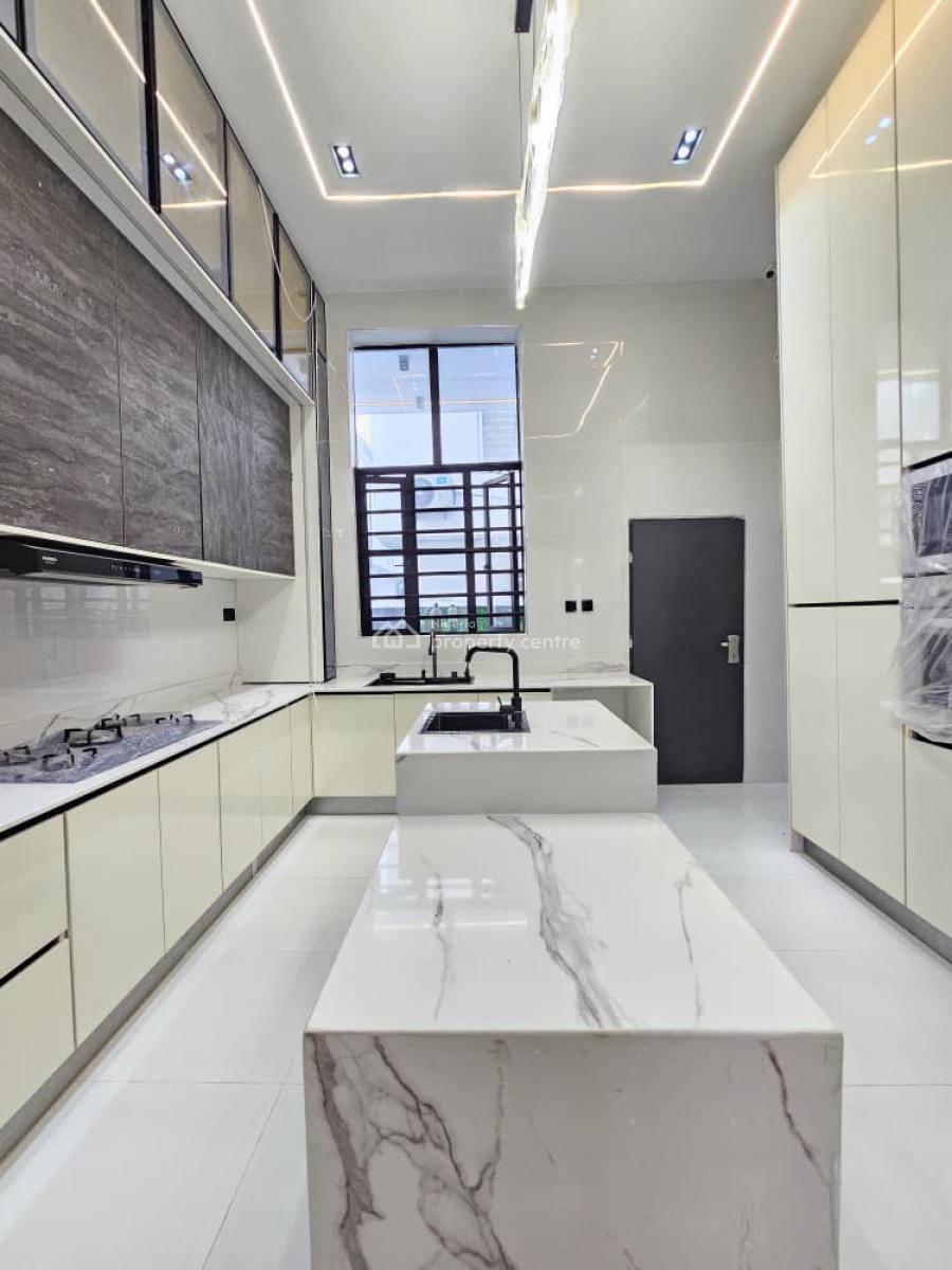 New 5 Bedrooms All Ensuite with Swimming Pool, 24 Hours Security, Chevron, Lekki, Lagos, Detached Duplex for Sale