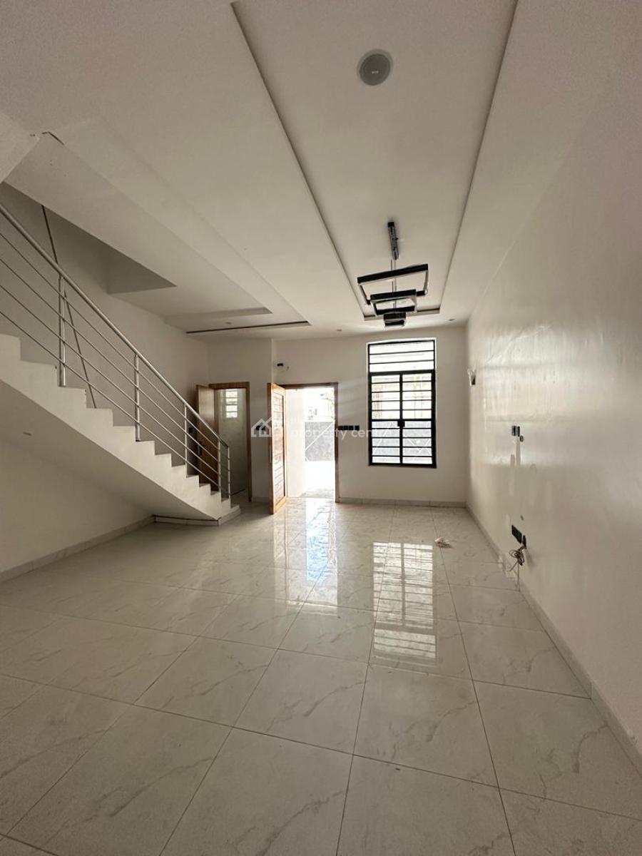 Luxury Spacious 3 Bedrooms Terraced Duplex with Bq in a Secured Estate, Chevron, Lekki, Lagos, Terraced Duplex for Sale