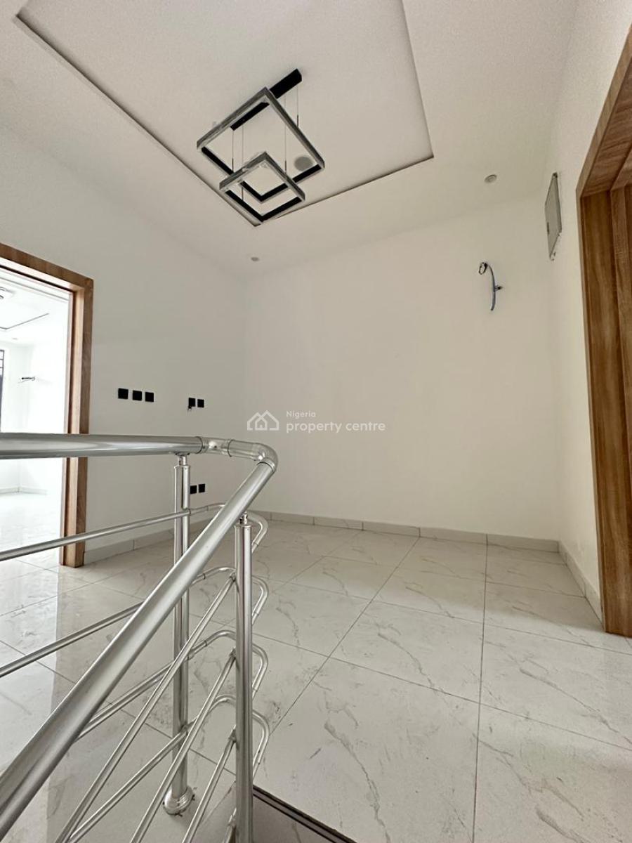Luxury Spacious 3 Bedrooms Terraced Duplex with Bq in a Secured Estate, Chevron, Lekki, Lagos, Terraced Duplex for Sale