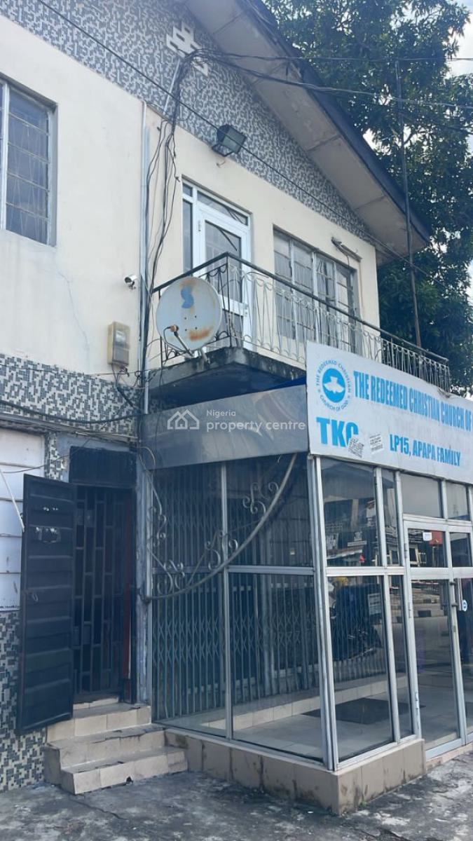 a Storey Building Facing The Road, Itire Road By, Ekololu, Surulere, Lagos, House for Sale