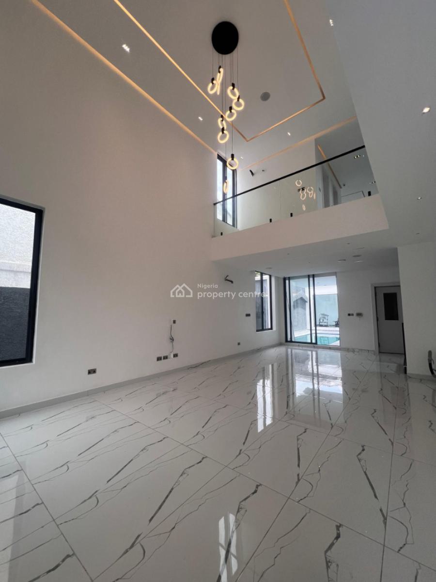 Luxurious 5 Bedroom Fully Detached Smart Duplex with 2 Bqs, Lekki Phase 1, Lekki, Lagos, Detached Duplex for Sale