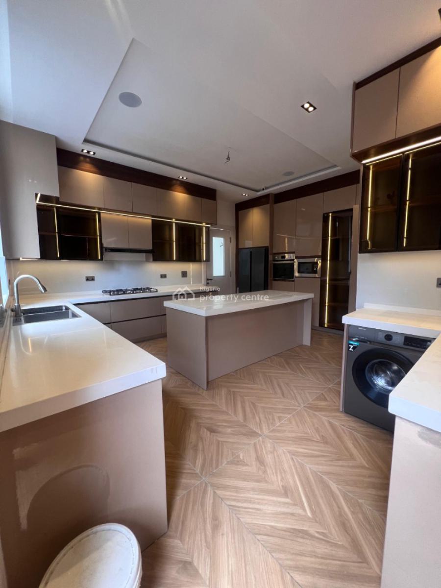 Luxurious 5 Bedroom Fully Detached Smart Duplex with 2 Bqs, Lekki Phase 1, Lekki, Lagos, Detached Duplex for Sale
