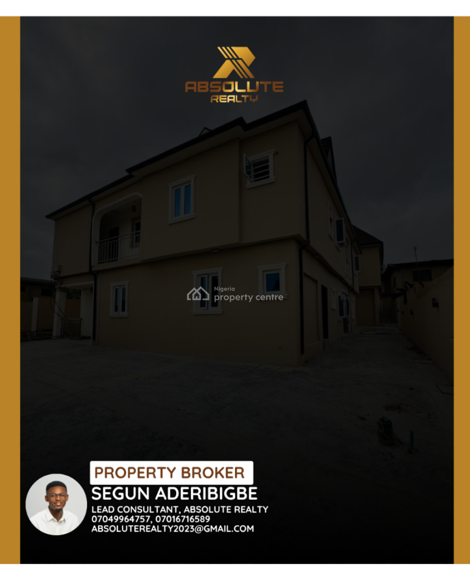 Luxury 2 Bedroom Apartment, Oke Ira, Ogba, Ikeja, Lagos, Flat / Apartment for Sale