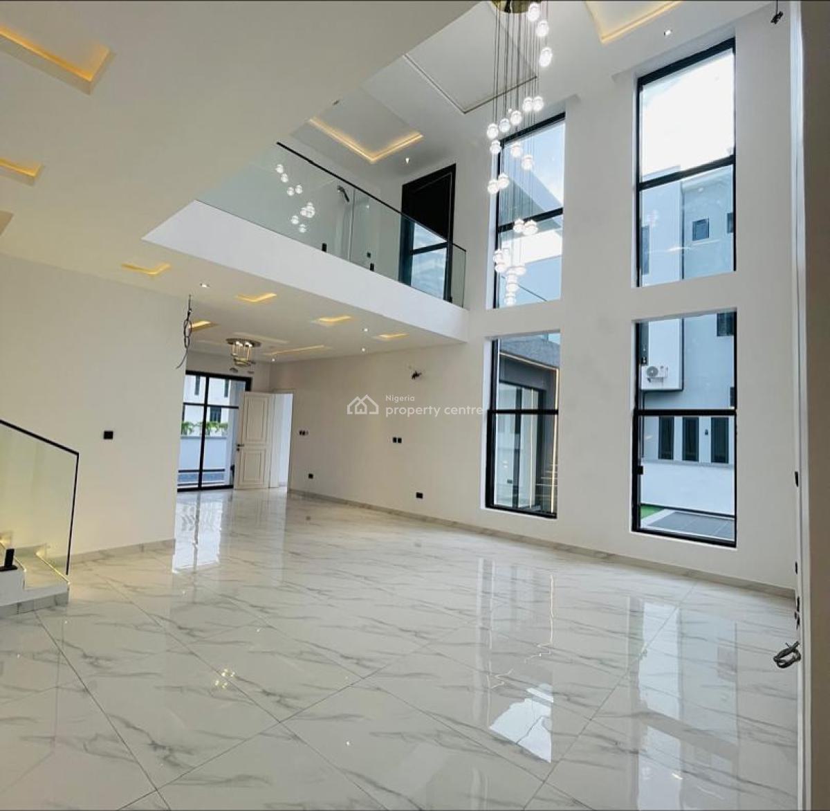 Luxury 5-bedroom Fully Detached Duplex with Bq, Second Toll Gate, Lekki, Lagos, Detached Duplex for Sale