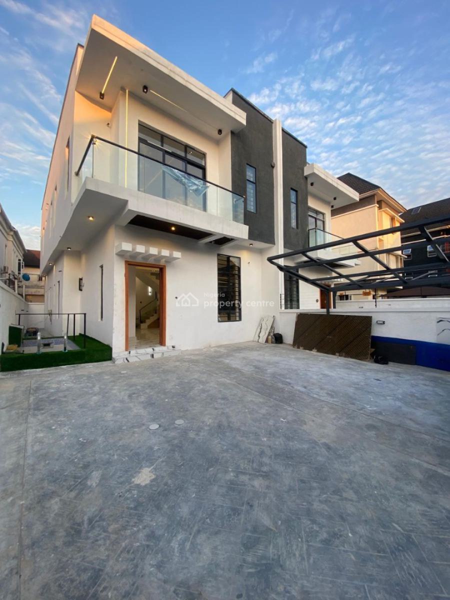 New 4 Bedrooms All Ensuite with Bq and Swimming Pool., Ikota, Lekki, Lagos, Detached Duplex for Sale