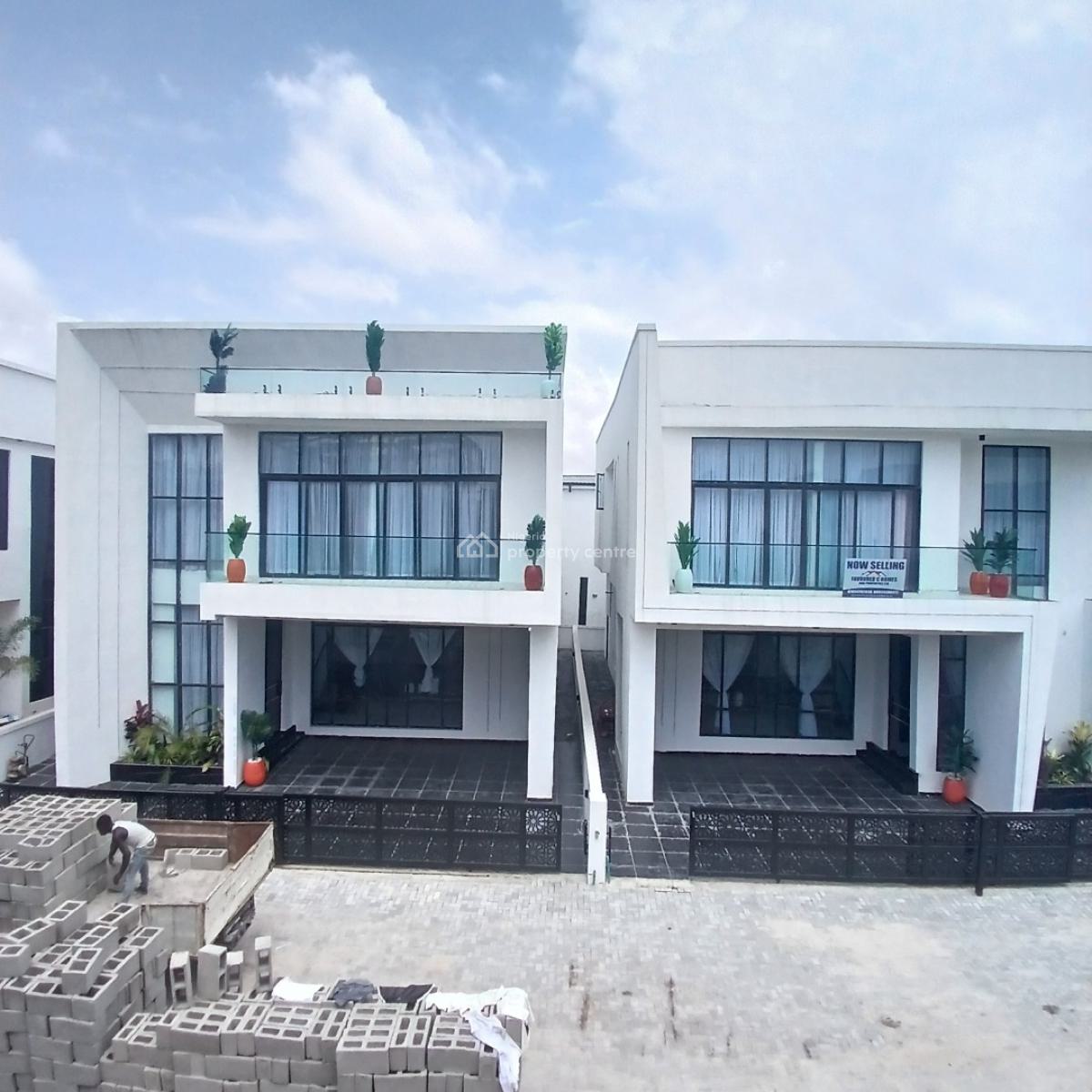 Majestic 5 Bedroom Fully Detached Duplex + Swimming Pool in an Estate, Chevron Toll Gate, Lekki Conversion Centre, Lekki, Lagos, Detached Duplex for Sale