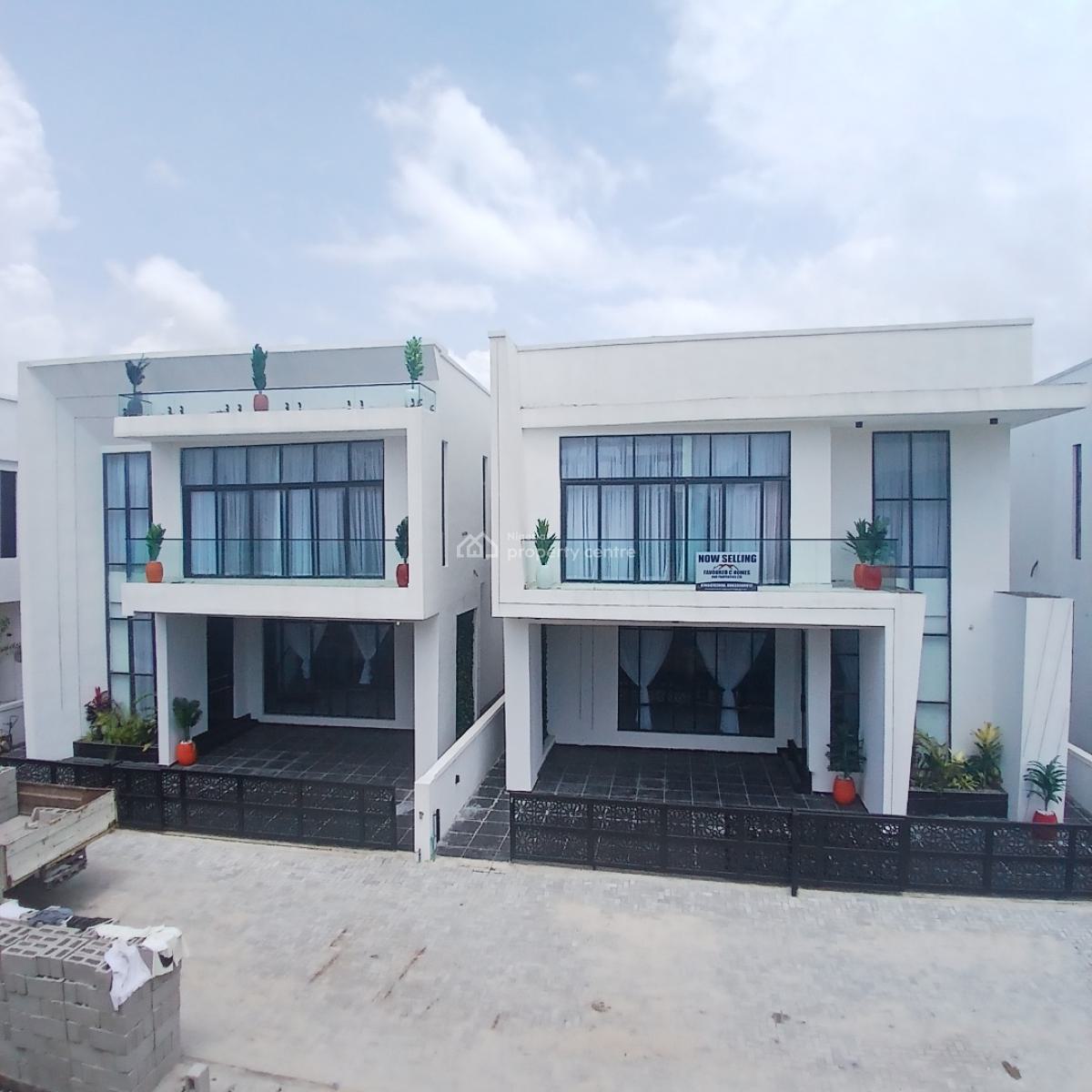 Majestic 5 Bedroom Fully Detached Duplex + Swimming Pool in an Estate, Chevron Toll Gate, Lekki Conversion Centre, Lekki, Lagos, Detached Duplex for Sale
