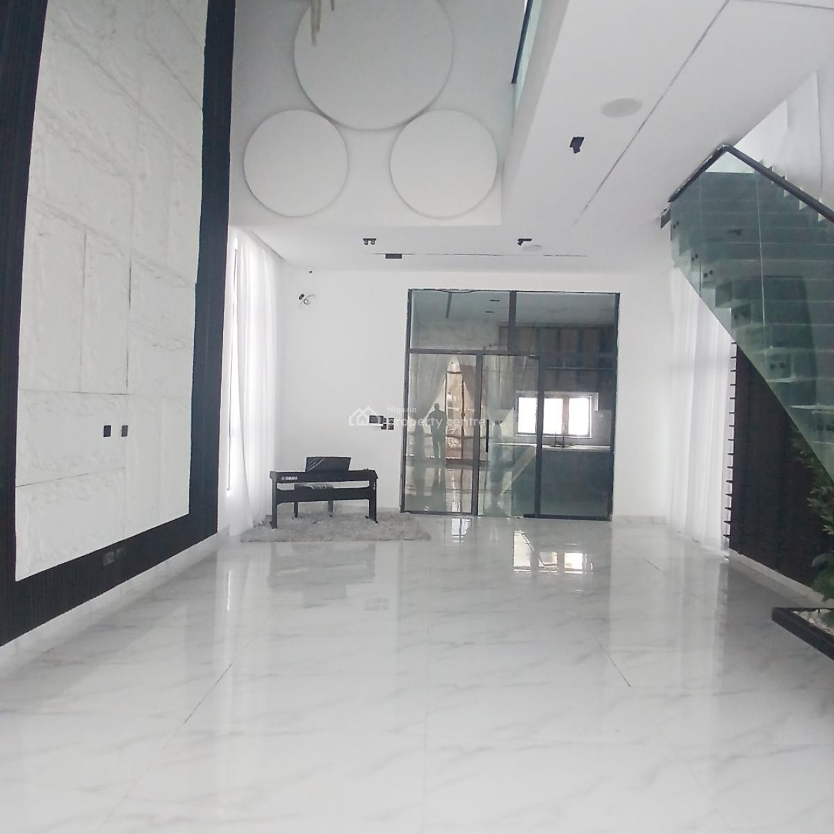 Majestic 5 Bedroom Fully Detached Duplex + Swimming Pool in an Estate, Chevron Toll Gate, Lekki Conversion Centre, Lekki, Lagos, Detached Duplex for Sale