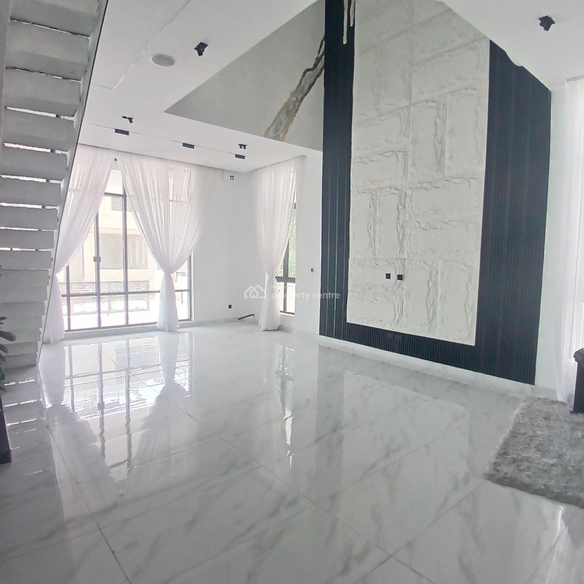 Majestic 5 Bedroom Fully Detached Duplex + Swimming Pool in an Estate, Chevron Toll Gate, Lekki Conversion Centre, Lekki, Lagos, Detached Duplex for Sale
