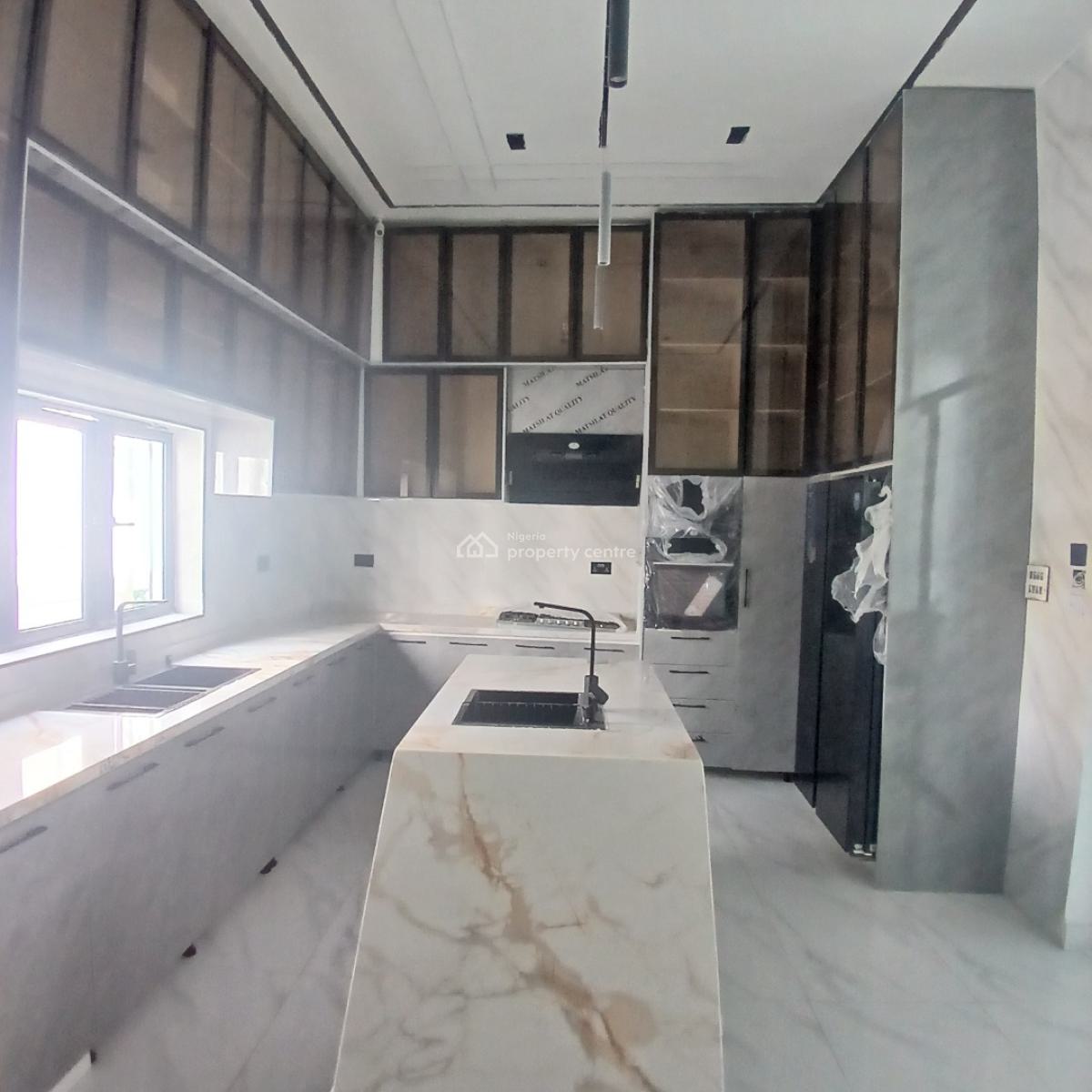 Majestic 5 Bedroom Fully Detached Duplex + Swimming Pool in an Estate, Chevron Toll Gate, Lekki Conversion Centre, Lekki, Lagos, Detached Duplex for Sale