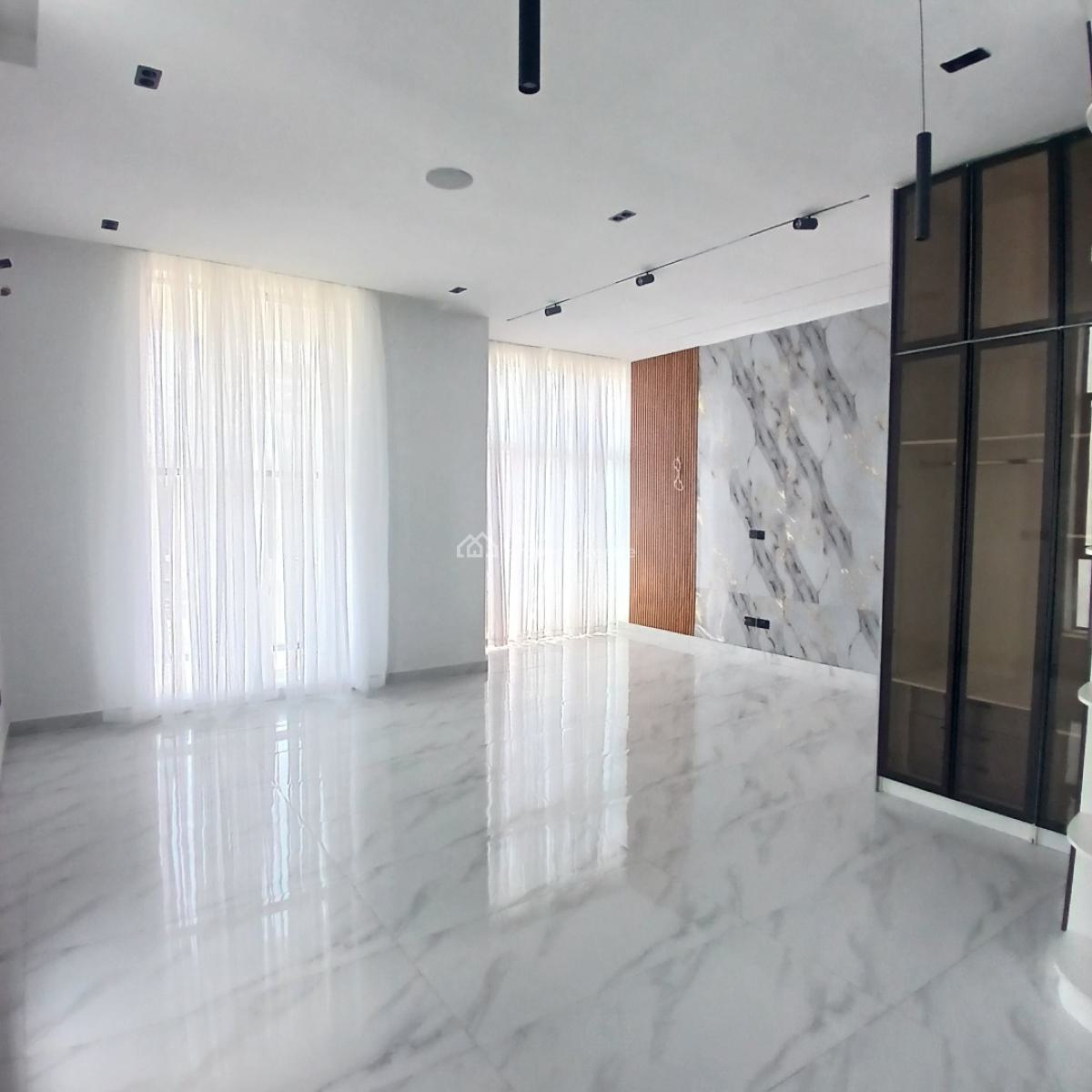 Majestic 5 Bedroom Fully Detached Duplex + Swimming Pool in an Estate, Chevron Toll Gate, Lekki Conversion Centre, Lekki, Lagos, Detached Duplex for Sale