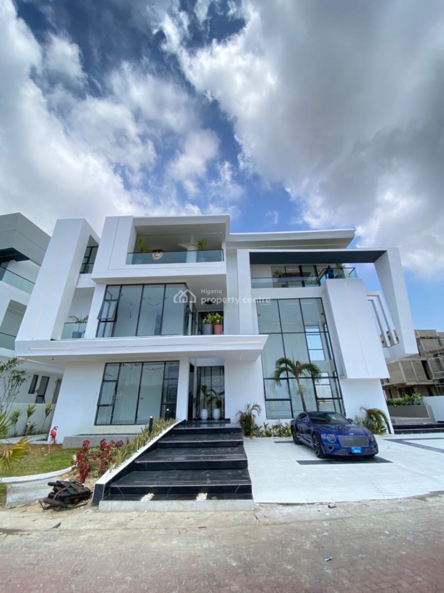 5 Bedrooms Fully Detached Duplex with Bq, Pool and Gym/study Room, Osapa London, Osapa, Lekki, Lagos, Detached Duplex for Sale