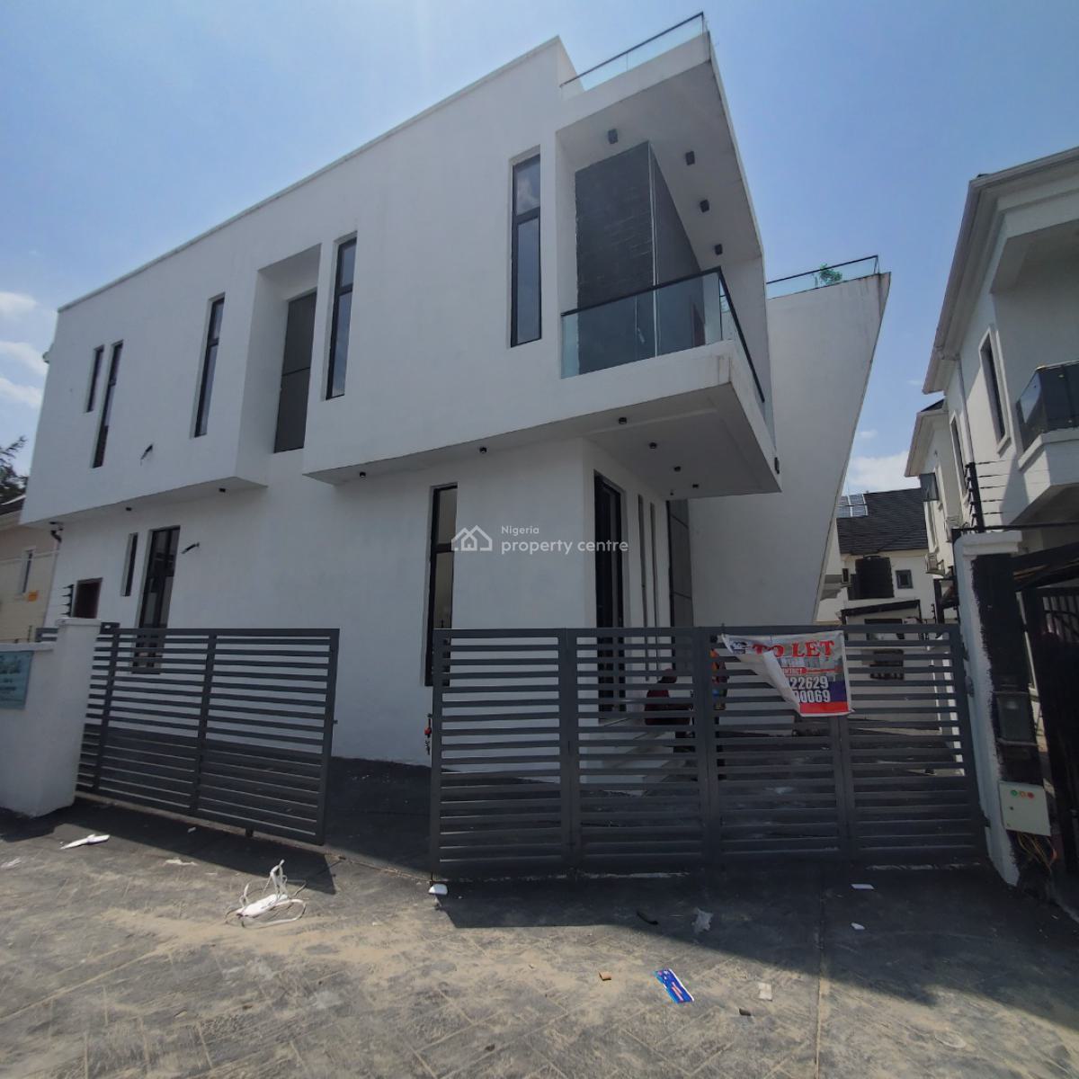 Beautiful 4 Bedroom Duplex Within a Serene Environment, Ikota, Lekki, Lagos, House for Rent