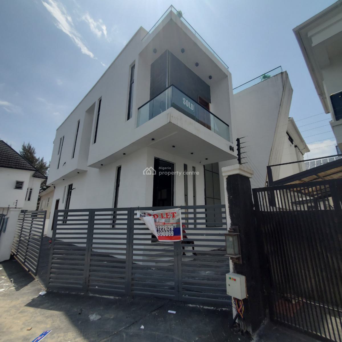 Beautiful 4 Bedroom Duplex Within a Serene Environment, Ikota, Lekki, Lagos, House for Rent