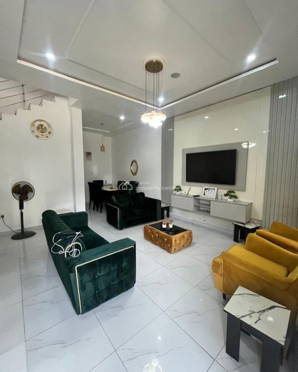 Stunning 4 Bedroom Terrace Duplex with Bq, Ikate, Lekki, Lagos, Terraced Duplex for Sale