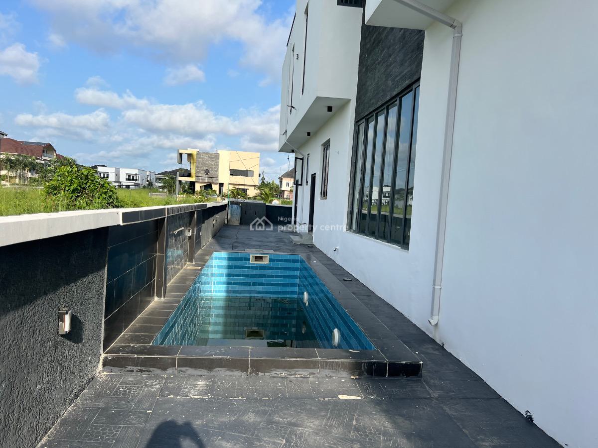 5 Bedroom Detached Duplex with Bq & Swimming Pool, Royal Garden, Ajah, Lagos, Detached Duplex for Sale