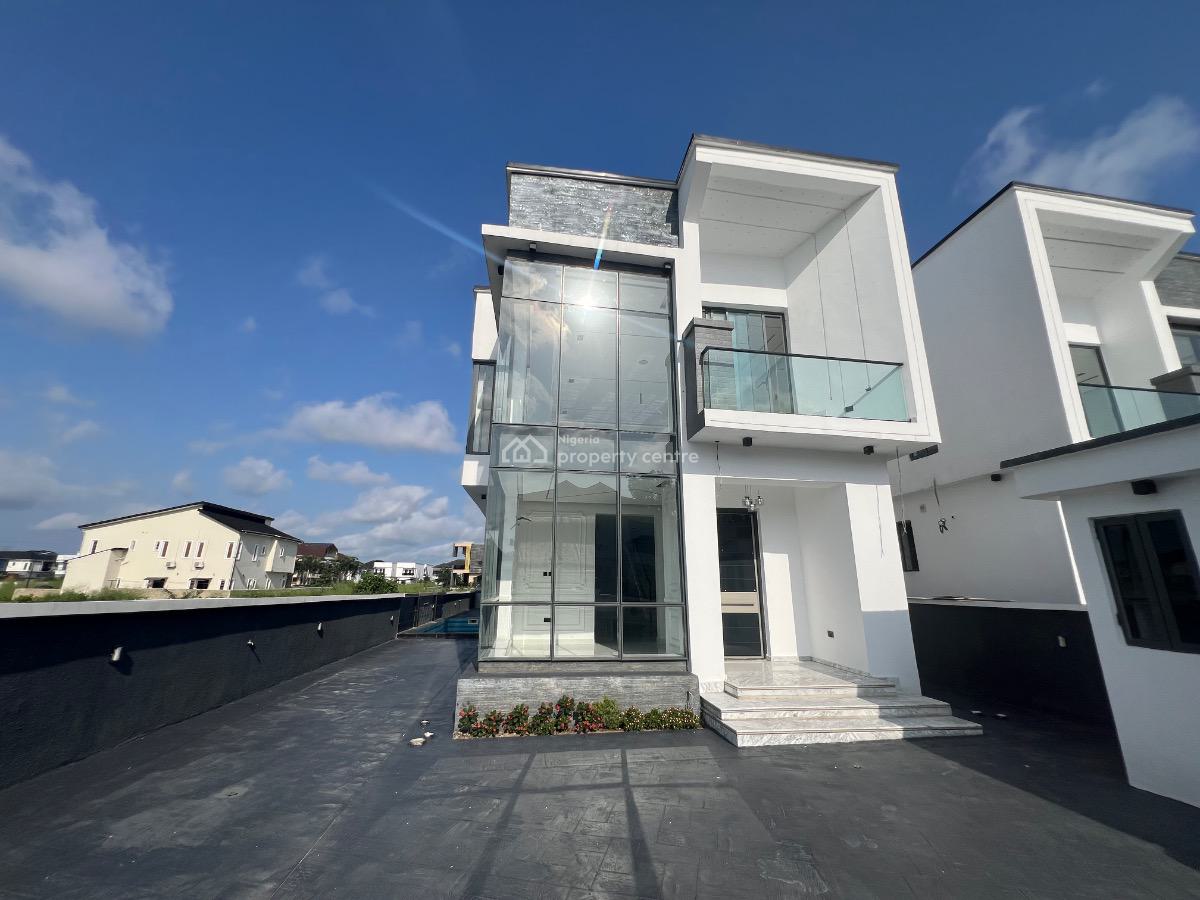 5 Bedroom Detached Duplex with Bq & Swimming Pool, Royal Garden, Ajah, Lagos, Detached Duplex for Sale