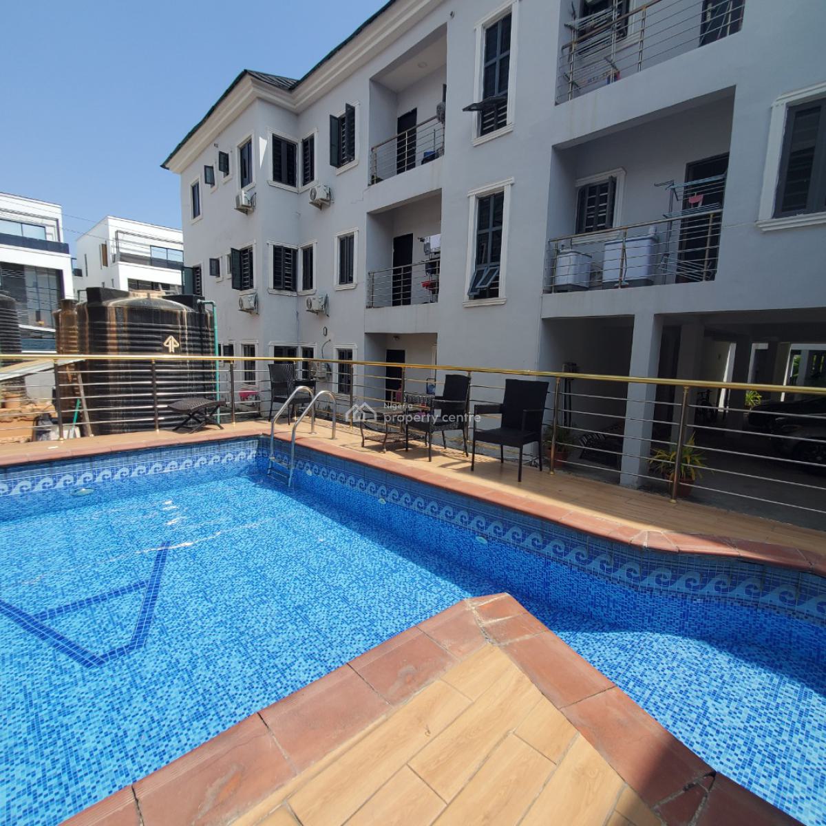 Excellent 2 Bedroom Apartment with Pool and Gym, Ikota, Lekki, Lagos, Flat / Apartment for Sale