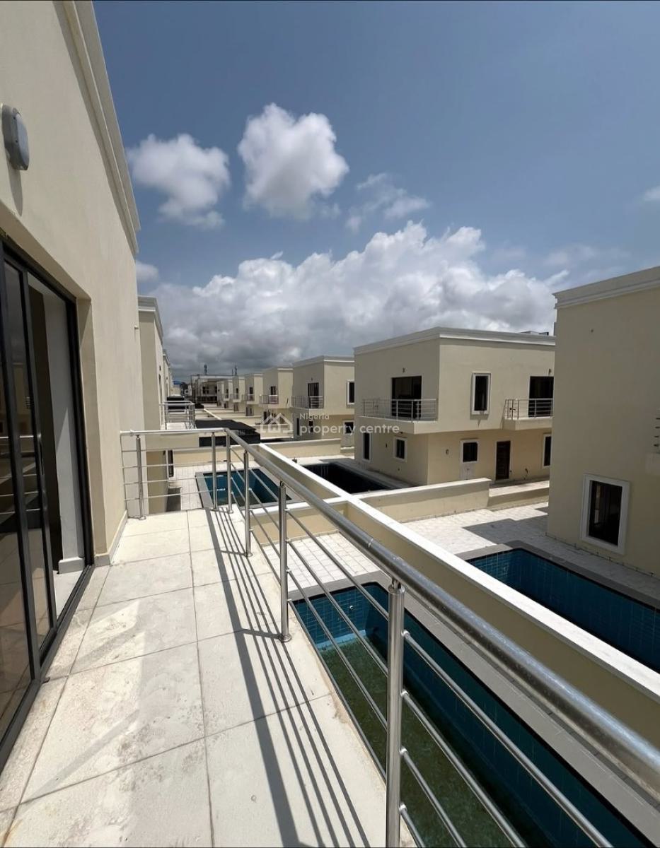 4 Bedroom Fully Detached with Swimming Pool and Bq, Chevron, Lekki, Lagos, Detached Duplex for Rent