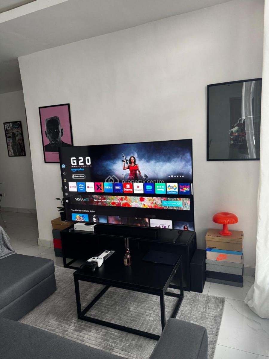 Fully Furnished 2 Bedrooms, Chevron, Lekki, Lagos, Flat / Apartment for Rent