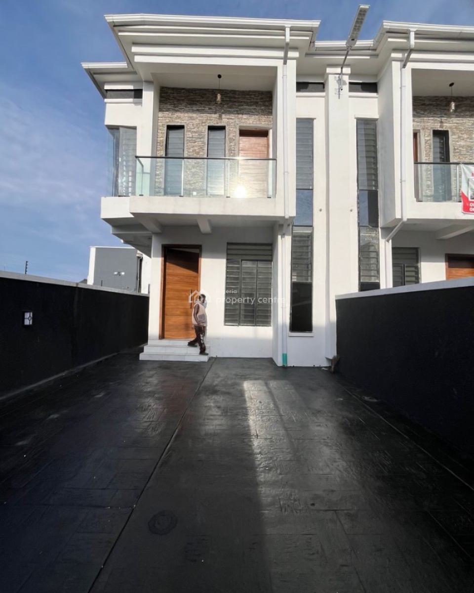 Lovely 4 Bedroom Semi Detached Duplex with Bq, Ikota, Ikota, Lekki, Lagos, Semi-detached Duplex for Sale