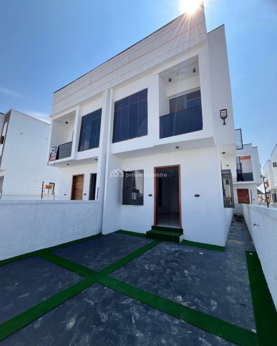 Stunning 3 Bedroom Semi Detached Duplex with Bq, Ikota, Lekki, Lagos, Semi-detached Duplex for Sale