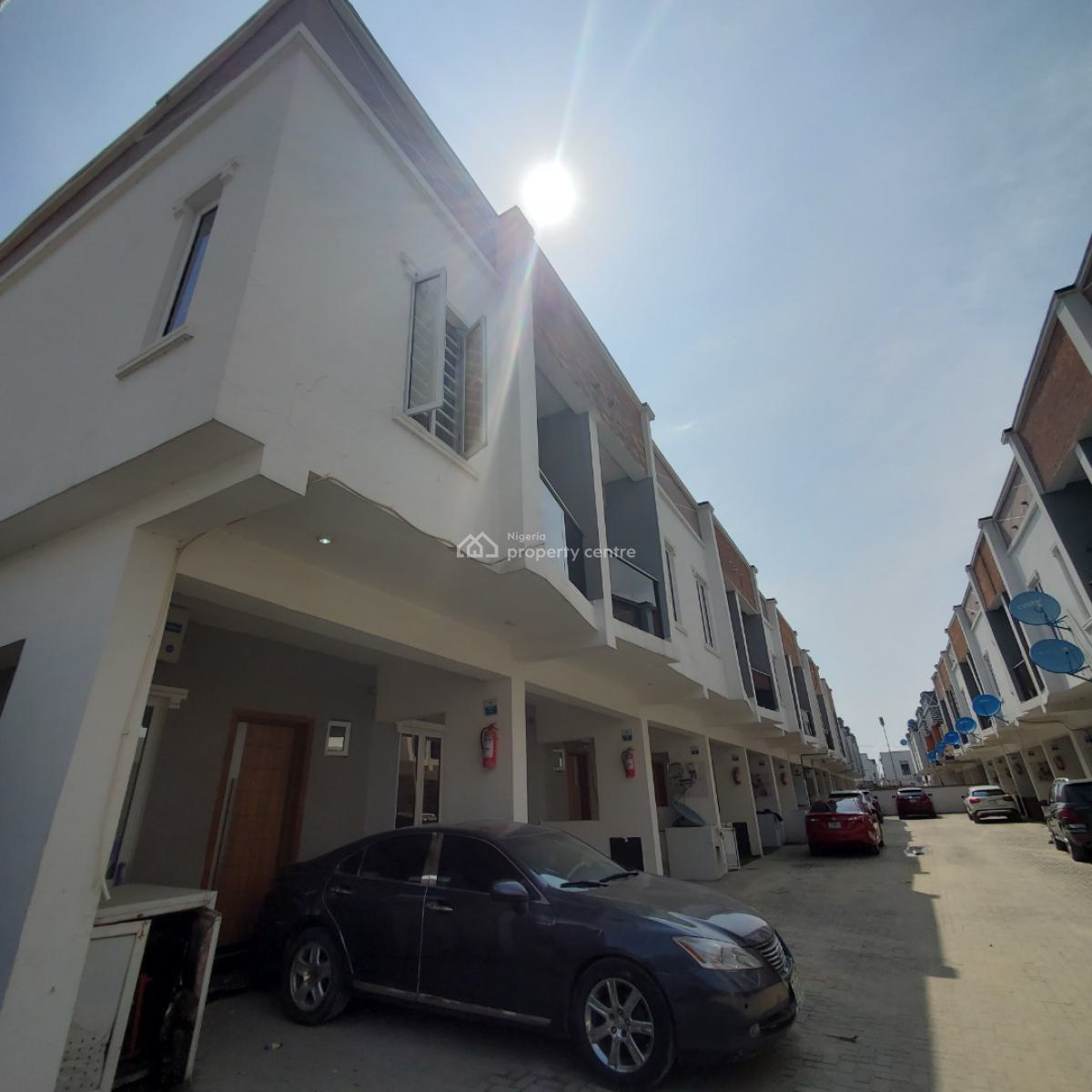 Beautiful 3 Bedrooms Terraced Duplex Within a Secured Estate, Ikota, Lekki, Lagos, Terraced Duplex for Rent