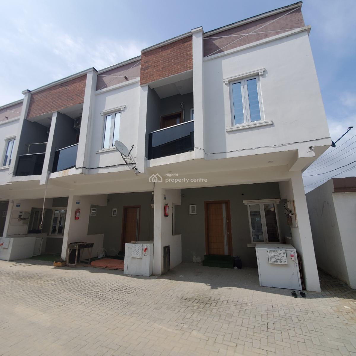 Beautiful 3 Bedrooms Terraced Duplex Within a Secured Estate, Ikota, Lekki, Lagos, Terraced Duplex for Rent